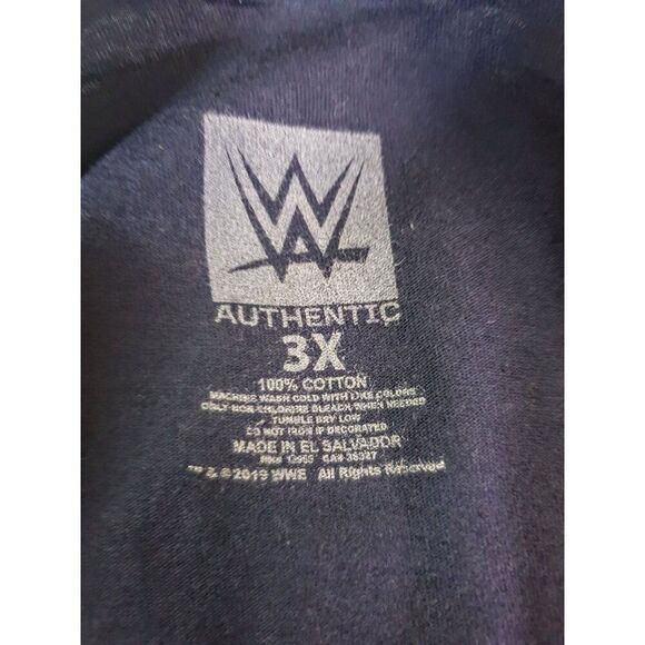 WWE Hardy Boyz Reborn By Fate T-Shirt 3X Navy Blue Graphic Cotton Tee Authentic - Picture 5 of 6